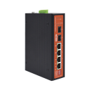 Switch Industrial PoE++ y pasivo de 24V / No administrable con 4 puertos Gigabit + 2 SFP / Presupuesto máx 180 W / Watchdog