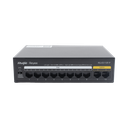 Switch PoE+ no Administrable, Hasta 110 Watts, 8 puertos PoE+ y 2 Uplinks 10/100