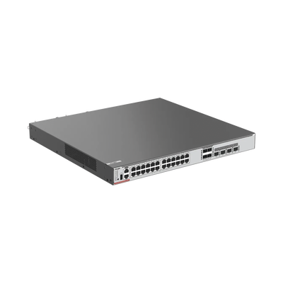 Switch Core 24 Puertos PoE 802.3bt Class 2 (FULL Hi-PoE 90 W) Capa 3 Multi-Gigabit 10G y SFP28 25G