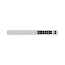 Switch UniFi administrable de 18 puertos (16 Gibabit PoE+ 802.3at/af y pasivo 24V + 2 SFP) 150 Watts