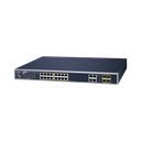 Switch Administrable 16 puertos 10/100/1000 802.3at PoE 230W y 4 puertos GigabitTP/SFP Combo