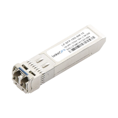 [LP-SFP-10G-SM-10] Transceptor Óptico SFP+ (Mini-Gbic) / Monomodo 1310 nm / 10 Gbps / 10GBASE-LR / Conectores LC/UPC Dúplex / DDM / Hasta 10 km