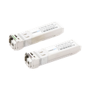 Transceptores Ópticos Bidireccionales SFP+ (Mini-Gbic) / Monomodo 1270 & 1330 nm / 10 Gbps / 10GBASE-BX / Conector LC/UPC Simplex / DDM / Hasta 10 km / 2 Piezas 