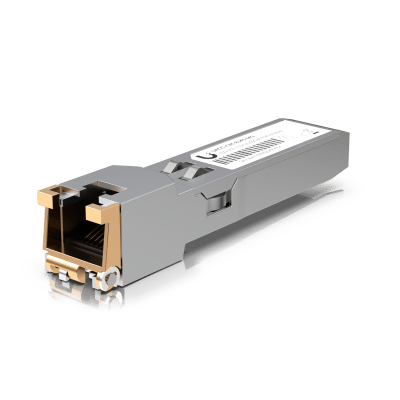 [UACC-CM-RJ45-MG] UFiber Tranceptor convertidor de SFP+ a RJ45, velocidades 10/5/2.5/1G