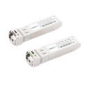Transceptores Ópticos Bidireccionales SFP+ (Mini-Gbic) / Monomodo 1270 & 1330 nm / 10 Gbps / 10GBASE-BX / Conector LC/UPC Simplex / DDM / Hasta 60 km / 2 Piezas 