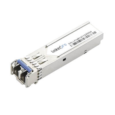 [LP-IND-SFP-10G-SM-20] Transceptor Óptico Industrial SFP+ (Mini-Gbic) / Monomodo 1310 nm / 10 Gbps / 10GBASE-LR / Conectores LC/UPC Dúplex / DDM / Hasta 20 km