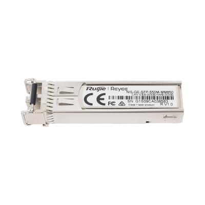 Transceptor Industrial LC Multimodo SFP 1G, hasta 550 Metros, Longitud de Onda 850 nm, soporta Temperaturas de -40° a 85° C