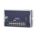 Switch Industrial Administrable Capa 2 de Pared,16 Puertos PoE 802.3at Gigabit y 2 Puertos SFP