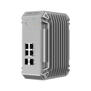 Switch Industrial PoE hasta , Ideal para temperaturas Extremas y protección contra descargas, 4 Puertos Gigabit PoE 802.3 af/at, 2 puertos SFP Administrable Cloud