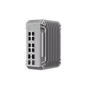 Switch Industrial PoE, Ideal para temperaturas Extremas y protección contra descargas, 8 Puertos Gigabit PoE 802.3 af/at, 4 Puertos SFP Administrable Cloud