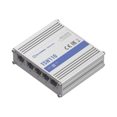 [TSW110] Switch Industrial No-Administrable 5 puertos Gigabit