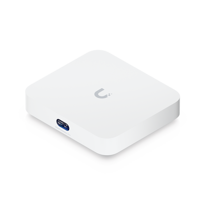 UCG Ultra Cloud Gateway Compacto con Soporte para  hasta 30+ Dispositivos UniFi, 300+ Clientes, Enrutamiento IDS/IPS de 1 Gbps y Balanceo Multi-WAN