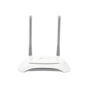 Router Inalámbrico WISP, 2.4 GHz, 300 Mbps, 2 antenas externas omnidireccional 5 dBi, 4 Puertos LAN 10/100 Mbps, 1 Puerto WAN 10/100 Mbps, control de ancho de banda