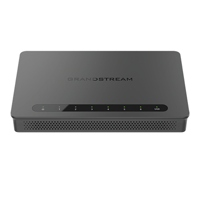 Router Gigabit VPN / Balanceador de cargas / 30,000 sesiones NAT /  4 puertos 10/100/1000 Mbps + 2 puertos SFP (WAN/LAN) / 1 puerto entrada PoE(af/at) / 2 puertos salida PoE (af/at) / Compatible con GWN Cloud.