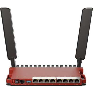 [L009UIGS-2HAXD-IN] Router inalámbrico  2.4GHz AX / 8 puertos Gigabit /  1 SFP 2.5Gbps/ Soporta contenedores