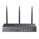 Router Omada VPN / SDN Multi-WAN Gigabit / 1 Puerto WAN SFP Gigabit / 1 Puerto WAN RJ45 Gigabit / 2 Puertos LAN RJ45 Gigabit / 2 Puertos Configurables LAN/WAN / 150,000 Sesiones Concurrentes / Administración Centralizada Omada o Stand-Alone