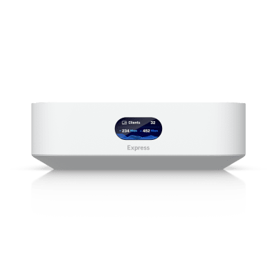 UniFi Express UX Cloud Gateway Compacto con WiFi 6, Ejecuta UniFi Network, Alimenta una Red Completa o Funciona como Punto de Acceso