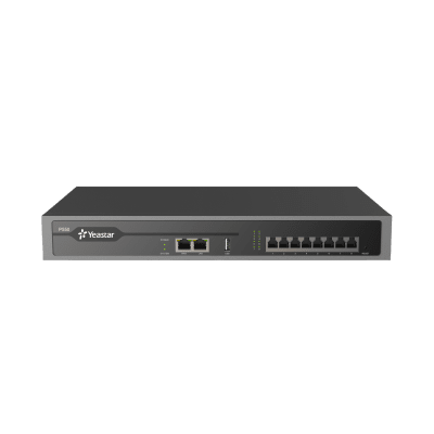 Conmutador Enterprise modular yeastar 50 extensiones,10 llamadas simultaneas, Hasta 8 puertos fxo/fxs (no incluidos)