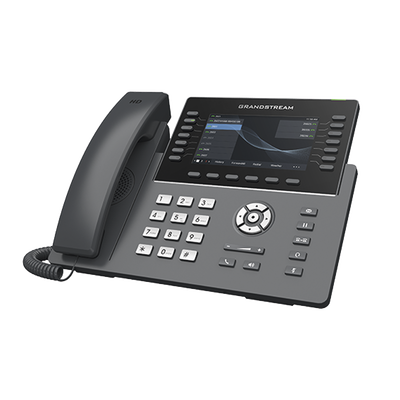 [GRP2650] Teléfono IP Wi-Fi, Grado Operador, 14 líneas SIP con 6 cuentas, pantalla LCD  5", puertos Gigabit, Bluetooth, PoE, codec Opus, IPV4/IPV6 con gestión en la nube GDMS