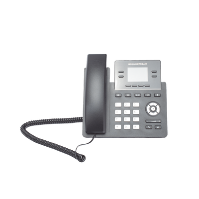 [GRP2612G] Teléfono IP Grado Operador, 4 líneas SIP con 2 cuentas, puertos Gigabit PoE, pantalla a color 2.4", codec Opus, IPV4/IPV6 con gestión en la nube GDMS