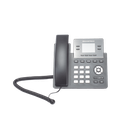 Teléfono IP Grado Operador, 4 líneas SIP con 2 cuentas, puertos Gigabit PoE, pantalla a color 2.4", codec Opus, IPV4/IPV6 con gestión en la nube GDMS