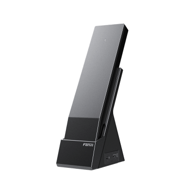 [H603W-B] Teléfono IP Inalámbrico para Hotelería con Wi-Fi 6 Doble Banda, 6 Teclas DSS,Material Antibacterial