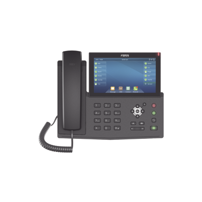 Teléfono IP empresarial para 20 lineas SIP, pantalla táctil, Bluetooth integrado para diadema, PoE y hasta 127 botones DSS con doble puerto Gigabit, soporta recepción de video