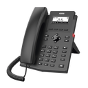Teléfono IP WiFi empresarial para 2 líneas SIP con pantalla LCD, Códec Opus, conferencia de 6 vías.