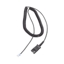 Cable adaptador para diademas modelo HT101, HT201 y HT202 para compatibilidad con teléfonos Grandstream, análogos, digitales, etc.