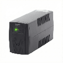 UPS de 850VA/510W / Topología Línea Interactiva / Entrada y Salida 120 Vca / Regulador de Voltaje AVR 80-150 Vca / Clavija NEMA 5-15P / 4 Tomas NEMA 5-15R /Sin RJ11 ni RJ45