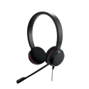 Jabra Evolve 20 Duo con conexión USB, micrófono con cancelación de ruido de última generación, configuración Plug and Play, Certificación Microsoft Teams (4999-823-109)