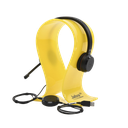 Jabra Evolve 30 Duo con conexión USB / 3.5mm, micrófono con cancelación de ruido y controlador en el cable con botones e indicadores LED (5399-823-309)