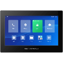 Estación de Intercomunicación SIP con Wi-Fi 6, Bluetooth y Control Total para Agendamiento de Salas y Edificios Inteligentes (Color Negro)