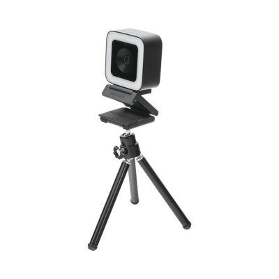 [DS-UL2] Cámara Web ALTA DENIFICIÓN (1080p) / Aro de Luz Interconstruido / Gran Angular / Micrófono Integrado / Conector USB de 2 mts / Fácil de Instalar / Reducción de Ruido Inteligente