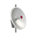 (mANT30 PA) Antena direccional 4.7 - 5.8 GHz, 30dBi de ganancia conector SMA Hembra. Con montaje de alineación de precisión