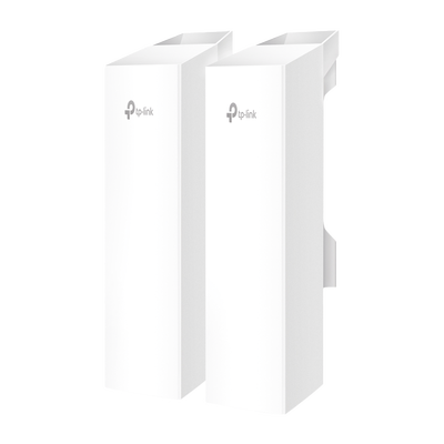 [EAP211-BRIDGE-KIT] KIT de Enalce Inalámbrico Omada para Exterior / Frecuencia de 5GHz / Emparejamiento Automático / 3 puertos Gigabit / PoE Pasivo 24 Vcc o 802.3 PoEaf / Antena Direccional de 7 dBi MIMO 2x2 / Adminsitración Remota Mediante Omada