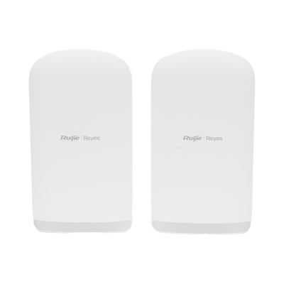 Kit completo Punto a Punto Pre-Configurado hasta 5 Km listos para enlazar, administrable en la Nube, Banda 5Ghz AC WAVE2 MU-MIMO 2X2, Puertos 10/100/1000