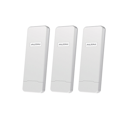 Kit WiFi para Hotspot Comunitario (3 AP) / Cobertura hasta 800 m / Nube Gratuita / Ideal para Iniciar WISP / 128 Usuarios por AP