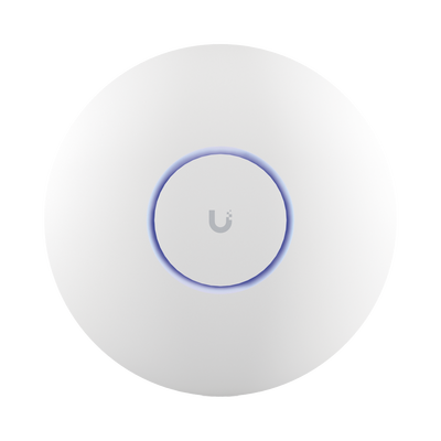 Access Point UniFi WiFi 7 Pro / Soporta 6 GHz / para Interior en Techo o Pared / 6 streams / MU-MIMO 2x2 en cada banda (2.4/5/6 GHz) / Multi-Link Operation / Puerto 2.5 GbE. NO incluye POE+