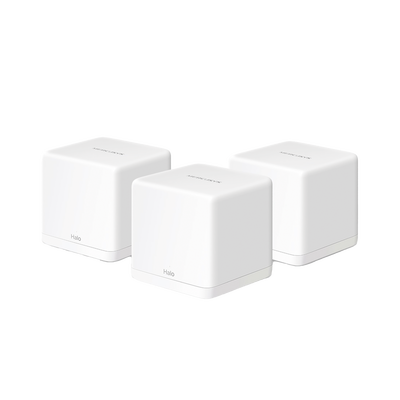 [H30G3PACK] KIT de Sistema Inalámbrico H30G Mesh / Doble banda 2.4GHz y 5GHz AC 1300Mbps / Doble puerto 10/100/1000 Mbps / Control vía App / Roaming Continuo