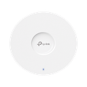 Punto de Acceso Omada Ultra-Rango / Wi-Fi 6 AX6000 MU-MIMO 4x4 /  Mesh Omada / Alta Densidad de Usuarios / Configuración por Controlador o Stand-Alone / Para Montaje en Techo/pared / Alimentación PoE+ 