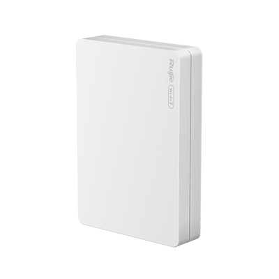 [RG-RAP72-WALL] Punto de Acceso Mesh Wi-Fi 7 para interior en pared, hasta 512 usuarios ideal para Hotelería u Oficina.