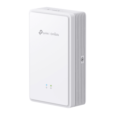 [EAP615GP-WALL] Punto de Acceso GPON Omada / WiFi 6 AX1800 / 1 puerto GPON / 1 Puerto FXS / 2 Puertos 10/100/1000 RJ45 / Mesh Omada / Configuración por Controlador o Stand-Alone / Para Montaje en Pared