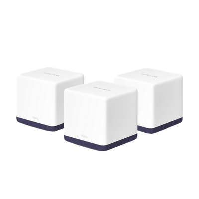 [H50G3PACK] KIT de Sistema Inalámbrico H50G Mesh / Doble banda 2.4GHz y 5GHz AC 1900Mbps / 3 Puertos 10/100/1000 Mbps / Control vía App / Roaming Continuo