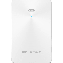 Punto de acceso Wi-Fi 6 802.11ax de pared, MU-MIMO 2x2:2 (2.4G) y 3x3:2 (5G), Throughput inalámbrico de 3 Gbps y 4 puertos Gigabit cableados