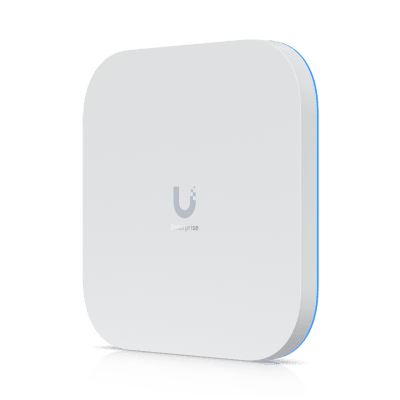[E7] UniFi Enterprise Access Point E7, WiFi 7, 2.4/5/6GHz, 10 Cadenas Espaciales, Analizador Espectral en Tiempo Real, Hasta 1000 Dispositivos, (1) Puerto 10G RJ45 y (1) Puerto 1G RJ45 para Alta Disponibilidad de Energía y Datos