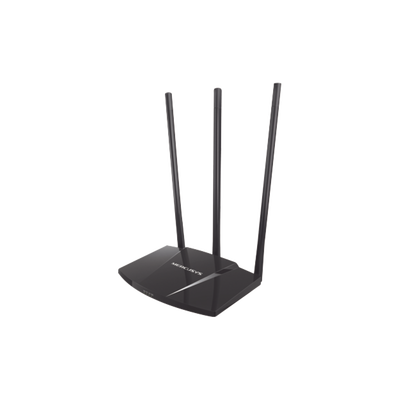 [MW330HP] Router N de alta potencia 300 Mbps / 1 Puerto WAN 10/100 / 3 Puertos LAN 10/100 / Chip PA (potencia transmisión 2x) / 3 Antenas de 7 dBi