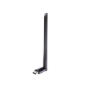 Adaptador USB inalámbrico doble banda AC 600 Mbps, antena de alta ganancia.