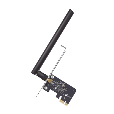[ARCHER-T2E] Adaptador PCI inalámbrico doble banda AC 600 Mbps / Antena de alta ganancia / Tecnología MU-MUMO / Seguridad WPA3 / Soporte de perfil bajo y Altura completa