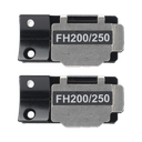Par de Holders para Fibra Óptica 250 Micras para Fusionadora LinkedPRO LP-FS-PRO-X6